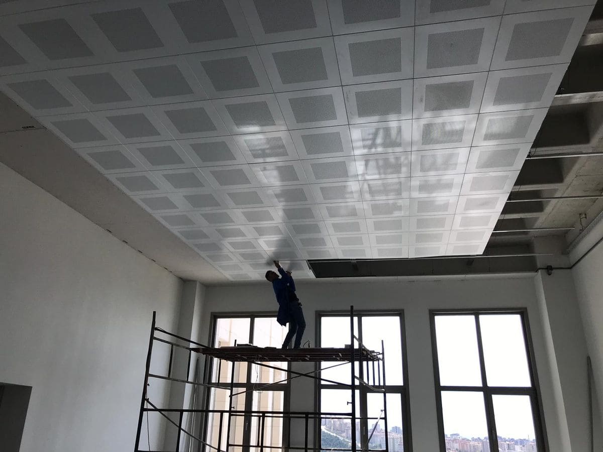 Instalación de techos desmontables en Madrid